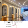 10x10 Flexible Profile LED Neon Tube Silicone LED Cover for Indoor Lighting Linear LED Profile Neon Silicone Tube LED Neon Tube. 