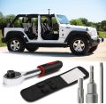 Car Door Removal Tool Kit for Wrangler JK JL Gladiator (2007–2024) T40 T50 Torx Set for Hard Top Removal, Quick Summer Door Off.