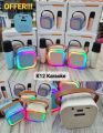 K12 Portable Karaoke Bluetooth Speaker With Microphone. 