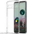 Google Pixel 6a soft Silicone Case with Google Logo Back Cover. 