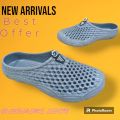 Kadam Crocks Half Shoes Men Grey Addition 2024. 