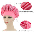 1/2/3pcs Newly Satin Night Hair Cap Women's Solid Sleeping Hat Sleep Care Bonnet Nightcap For Women Unisex Cap Shower Cap. 