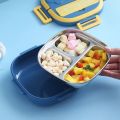 304 Portable Stainless Steel Lunch Box Thermos Food Container Bento Box for Baby Child Student School Outdoor Camping Picnic. 