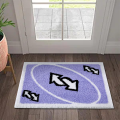 VIKAMA UNO Poker Aesthetic Door Mat Faux Cashmere Bedroom Bedside Rug Bathroom Absorbent Warm Floor Mat Bathroom Foot Mat. 