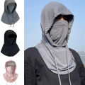 Summer Full Face Sun Protection Hat Face Mask Outdoor Hiking and Camping UV Protection Hat Neck Protection Hat. 