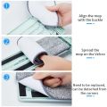 Microfiber Flat Mop Hand Free Squeeze Cleaning Floor Mop. 