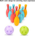 Happy Bowling Game for Kids: The Ultimate Indoor and Outdoor Activity Set for Toddlers and Children to Improve Hand-Eye Coordination, Build Gross Motor Skills, and Encourage Social Interaction with Lightweight, Durable Plastic Pins and Balls for Ages 3 an. 