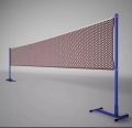 professional badminton net 22 ft by 4 ft.
