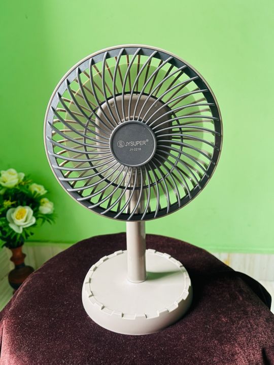 Joy%20Super%20JY-2218%20DC%20Rechargeable%20Portable%20Mini%20Table%20Fan%20%20Moving%20Fan%2045%20Degree%20Rotating%20JY-2218%20-%20Image%205