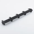 Modern Hanging Hooks For Wall Aluminium Black Towel Holder Bathroom Door Clothe Hanger Coat Rack Wall Mounted. 