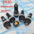 New 5 Pieces for 125V/15A 250V/10A 5x20mm Electrical Screw Cap Panel Mounted Fuse Holders Popular. 