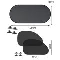 1-5Pcs Universal Car Sunshades Foldable Auto Side Window Rear Windscreen Mesh Sunshade Cover Car Windshield Accessories Exterior.