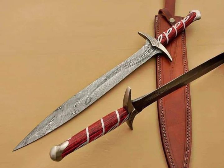 Antique String sword 22 inches decor for home
