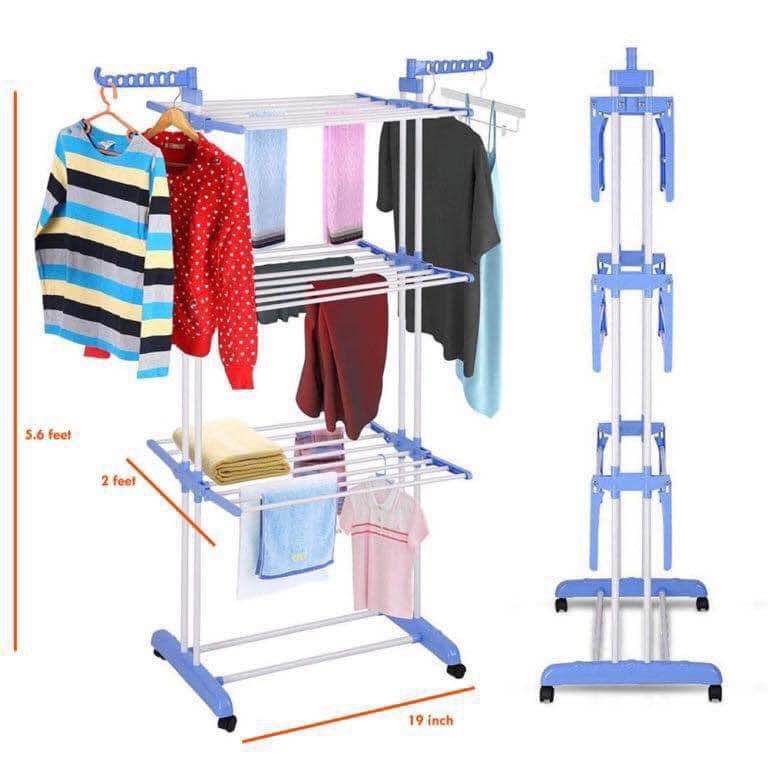 Cloth Rack 3 layer Kawashi