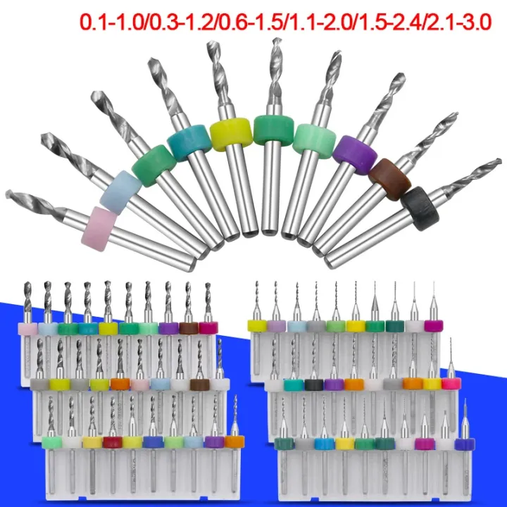 0.1-3.0mm Print Circuit Board Drill Bits Carbide Micro Drill Bits CNC ...