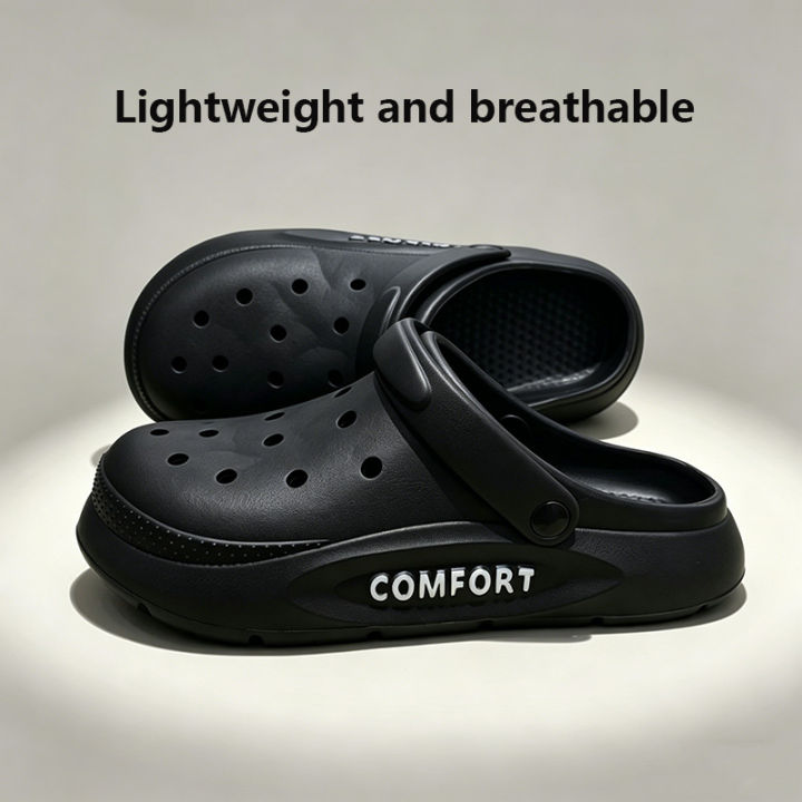 Women's%20Men's%20Slippers%20Summer%20Anti-Slip%20Couple%20Hollow%20Covered%20Toe%20Indoor%20Outdoor%20Casual%20Thick%20Bottom%20Sandals%20for%20Home%20Adults%20-%20Image%205