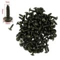 Self Tapping Screws Metal Fastener Clip for Car Motorcycle U-Type Clip with Screw Anti-rust Protection Clip Screw Iron Sheet Kit. 