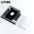 UTHAI DW95S HDD Caddy 9.5mm Aluminum Optibay SATA 3.0 Hard Disk Drive Box Enclosure DVD Adapter 2.5 SSD 2TB For Laptop CD-ROM. 