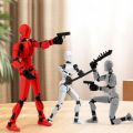 T13 Action Figure Titan 13 Action Figure Dummy Lucky 13 Action Figure 3D Printed Multi-Jointed Movable Nova 13 Action Figure Toy. 