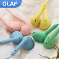 U19 Wired Stereo Earphones - Colorful Matte Finish with Microphone.