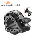 New Upgraded Mini Aluminum Alloy Bike Bell 110dB Loud Sound Innovative Lightweight Cycling Horn For MTB Road Bicycle Accessories. 