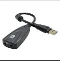High Quality 5HV2 USB 2.0 virtual 7.1 Channel  audio external Sound card.. 