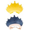 Baby Shower Cap, Shower Cap for Kids 0-9 Years, Adjustable Silicone Crown with Eye & Ear Protection, Waterproof Bathing Hat for Washing Hair. 
