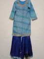 Beautiful stitched shirt and ghrara for girls. 