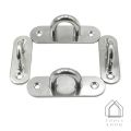 Stainless steel U-shaped heavy duty boat hook, U-shaped boat hook with base. 