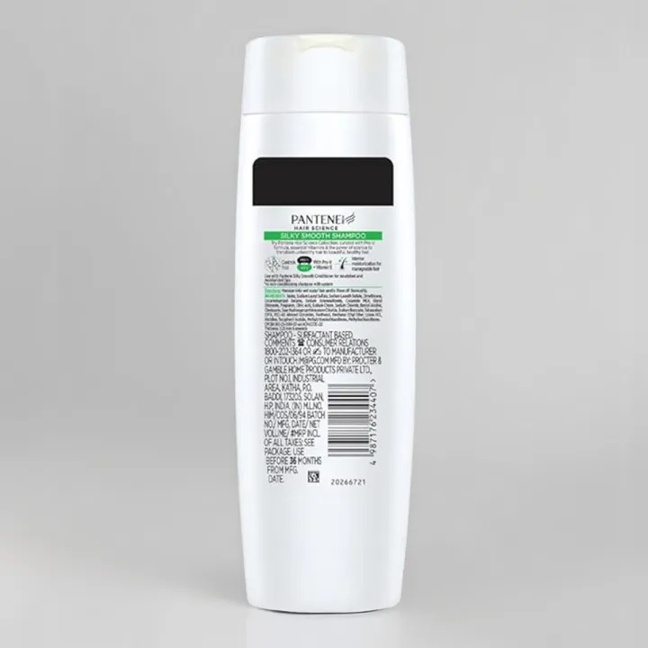 Pantene%20Advanced%20Hair%20Fall%20Solution,%20Smooth%20Silky%20Shampoo%20for%20Women%20180%20ml%20-%20Image%202