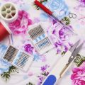 20pcs Sewing Machine Needles Jeans Universal Regular Point Sewing Needles Ball Point Head for Home Sewing Machine Supplies. 