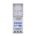 New type Din Rail 2 wire Weekly 7 Days Programmable Digital TIME SWITCH Relay Timer Control AC 220V 230V 12V 24V 48V 16A. 