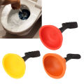 Bathroom Cup Plunger  Plunger  Plunger Powerful Slip Proof Handle Efficient Small Drain Plunger for Toilet Bathtub Sink. 
