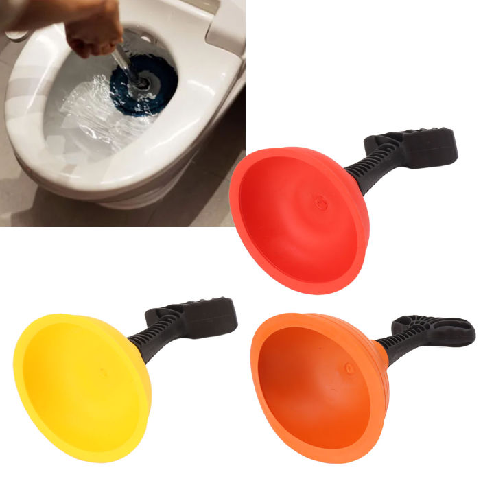 Bathroom Cup Plunger  Plunger  Plunger Powerful Slip Proof Handle Efficient Small Drain Plunger for Toilet Bathtub Sink