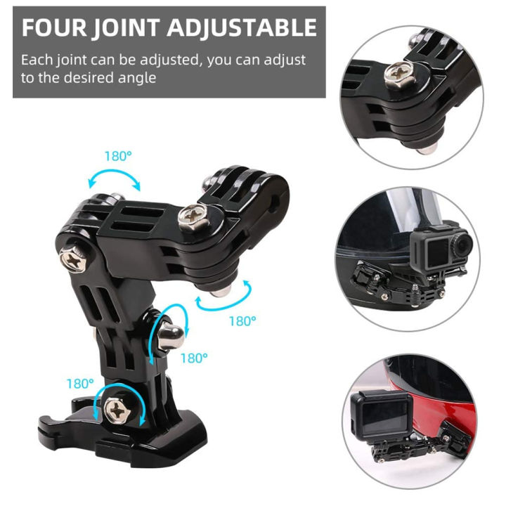 Motorcycle%20Helmet%20Mount%20For%20%20Hero%2010%209%208%207%206%205%204%203%20Yi%20osmo%20Action%20Sports%20Camera%20Mount%20Full%20Face%20Holder%20Accessories%20Strap%20-%20Image%202