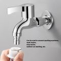 Washing Machine Tap 4-point Interface Double Ended Brass Faucet Mop Pool Expansion Faucet Multifunctional Bathroom Accessories. 