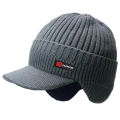 New Winter Men Hat Outdoor Ear Protection Warm Thick Bicycle Knitted Cap Scarf Windproof Visors Baseball Cap Male. 