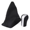 5 Speed Gear Shift Knob Gearstick Gaiter Boot for Toyota Corolla ex 1998-2009. 