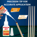 Newly upgraded professional super glue for cue stick repair, excellent adhesion, waterproof, simple operation and easy to carry.. 