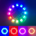 Magnetic Control Lamp Wireless LED Light Switch Colorful Breathe/gradient/rotate/flowing Lights W Battery Robots Sandtable Model.