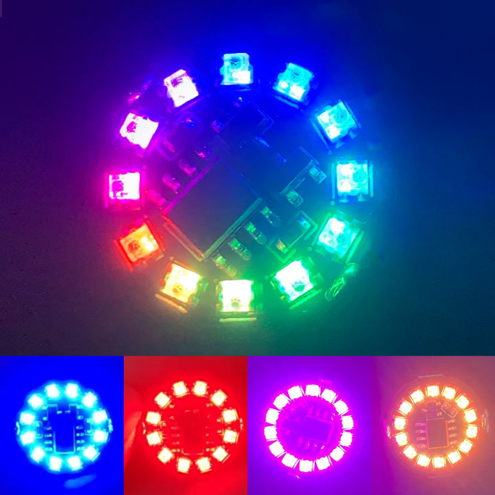 Magnetic Control Lamp Wireless LED Light Switch Colorful Breathe/gradient/rotate/flowing Lights W Battery Robots Sandtable Model