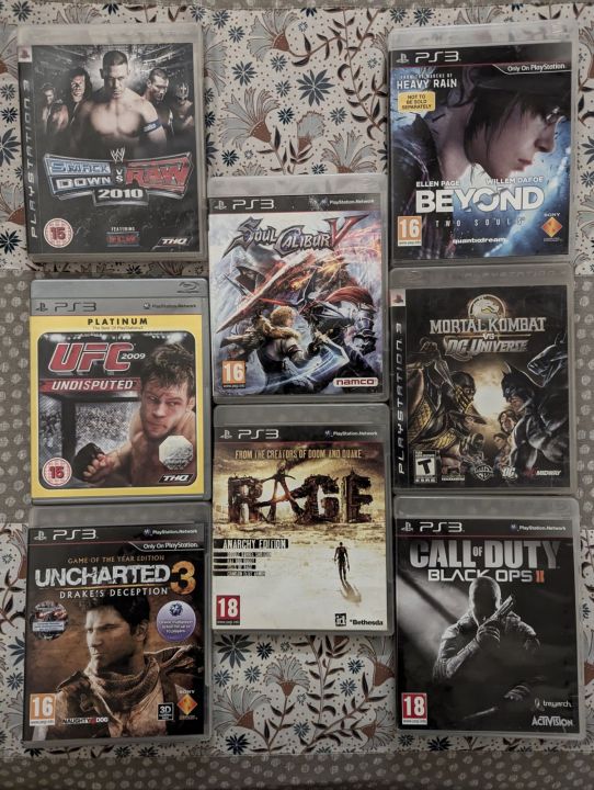 PS3 Games CDs - PlayStation 3 Games BluRay CDs