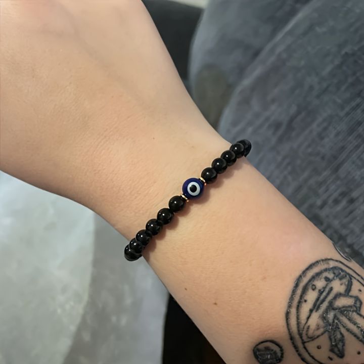 Evil%20Eye%20Black%20Tourmaline%20Empathy%20Protection%20Aura%20Shield%20Absorb%20Negative%20Energy%20Bracelet%20Crystal%20Healing%20Stress%20Relief%20Bracelet%20-%20Image%204