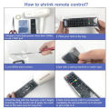 30-150pcs transparent shrink film bag anti-dust protective case cover for TV air conditioner remote control shrink plastic. 