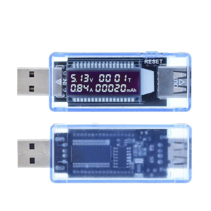 Voltage Meters Current Voltage Capacity Battery Tester USB Volt Current