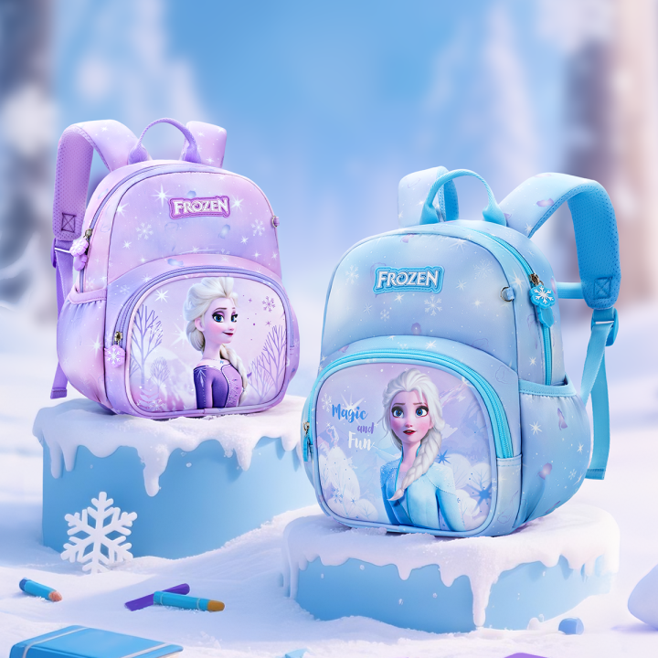 Disney Princess Elsa Backpack Adorable Large Capacity Lightweight Ultra ...