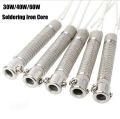 60 Watt Soldering Iron Coil AC 220v 60 Watt Soldering Iron Core Heating Element Replacement Spare Parts Welding Tool Electric Iron Core For 60W Soldering Iron Inner[3piece]. 