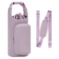 Portable Water Bottle Bag with Adjustable Shoulder Strap Vacuum Cup Cover Heat Insulation Protective Cover for Hiking Camping.