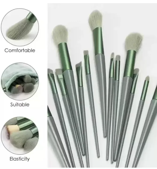13%20pcs%20Portable%20Makeup%20Brush%20Pack%20Set-In%202%20Colors%20Pcs%20Makeup%20Brush%20Set%20With%20Storage%20Pouch%20For%20Women%20-%20Image%207