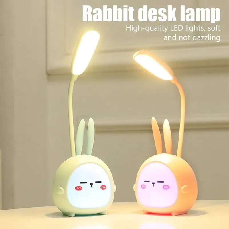 Desk lamp/ Cute Table Lamp Rechargeable LED Eye Protection Lamp